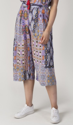 Jessica Graaf Lilac Printed Trousers